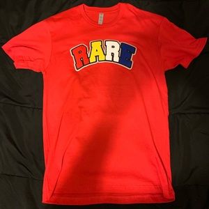 “RARE” T-shirt (Red)